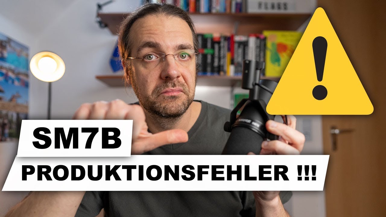 Shure SM7B Produktionsfehler Test auf Deutsch - Ist dein Mikrofon auch betroffen?