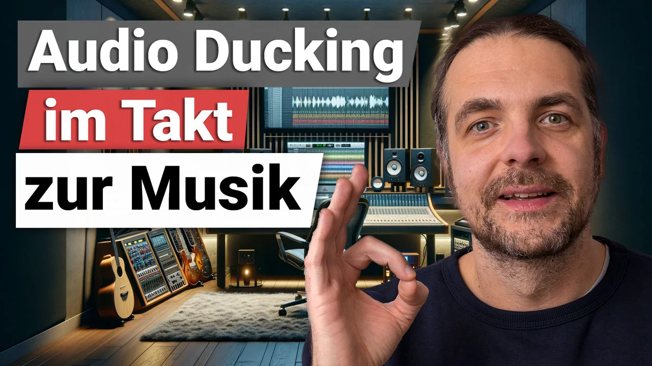 VoiceOver im Takt zur Musik mit Audio Ducking in DaVinci Resolve