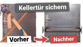 Videoanleitung: Kellertür sichern mit ABUS Panzerriegel