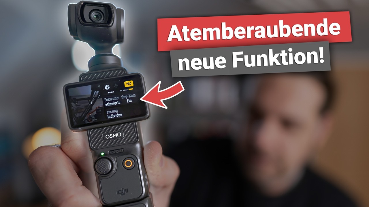Focus Breathing Kompensation Firmware Update - DJI Osmo Pocket 3